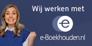 Wij werken met e-Boekhouder.nl